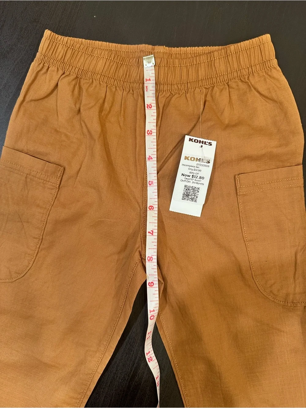 Carter’s 24M Cargo Pants - 100% Cotton - New With Tags